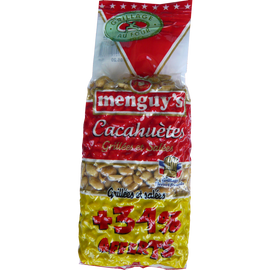 Cacahuètes grillées salées MENGUY'S, 390g+34% offerts
