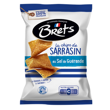 Chips de sarrasin nature BRET'S sachet 120g
