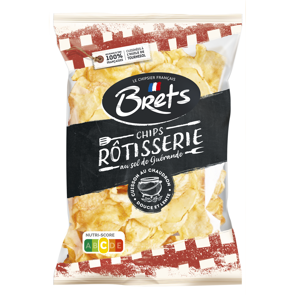 Chips nature Rotisserie BRETS 120g