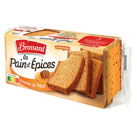 Pain d'épices au miel BROSSARD, 350g