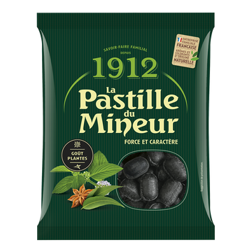 Bonbons pastilles du mineur VERQUIN, sachet 200g