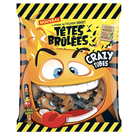 Bonbons crazy TETES BRULEES, 180g