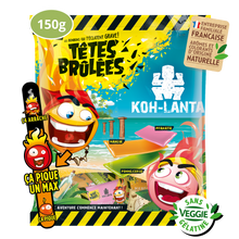 Bonbons TETE BRULEES Koh Lanta, sachet 150g