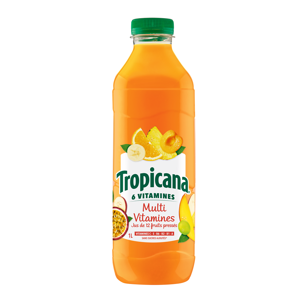 Jus multivitaminé Tropicana Essentiels, 1l