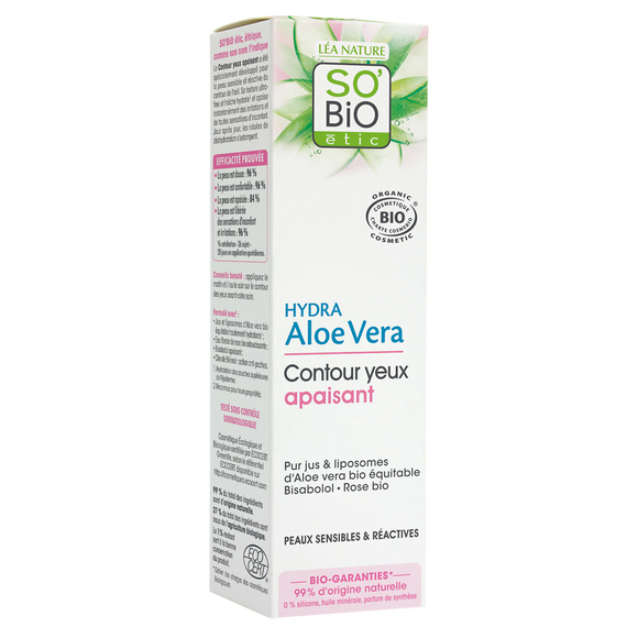 Contour des yeux Hydra Aloe Vera SO'BIO ETIC 15ml