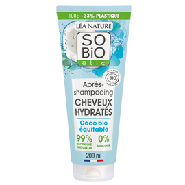 Après-shampooing cheveux hydratés SO BIO, 200ml