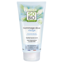 Gommage visage doux quotidien hydra aloé vera SO BIO 150ml