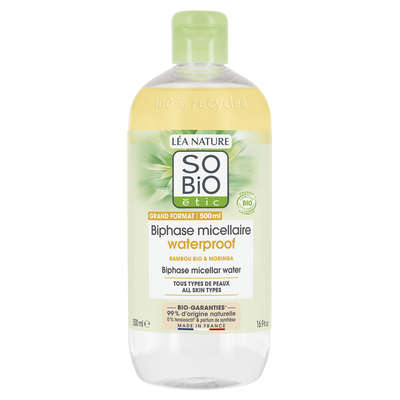 Solution micellaire bambou biphase SO BIO 500ml