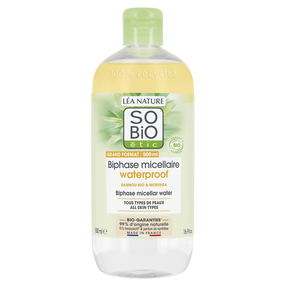 Solution micellaire bambou biphase SO BIO 500ml