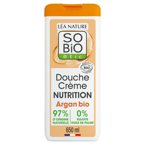 Crème douche SO BIO Nutrition à l'huile d'Argan 650mL