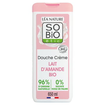 Crème douche amande SO BIO 650ml