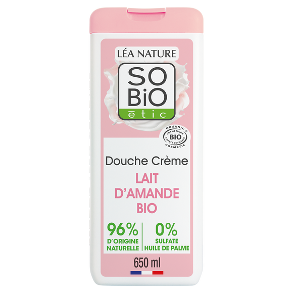 Crème douche amande SO BIO 650ml