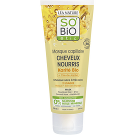Masque cheveux nourris.karité et cire de jojoba SO BIO 200ml