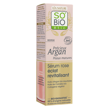 Sérum revitalisant rose éclat peaux matures SO BIO 30ml