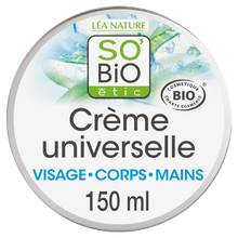 Crème hydratante aloe vera universelle multi usage SO'BIO ETIC 150ml visage et corps