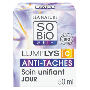 Soin jour anti-tâches Lumi'Lys SO BIO ETIC 50mL