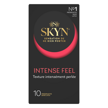 Préservatifs skyn intense feel x10