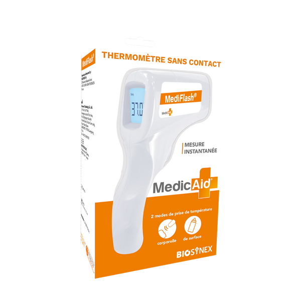 Thermomètre sans contact mediflash MEDICAID
