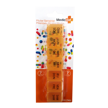 Pilulier semainier MEDICAID