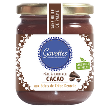 Pâte à tartiner aux éclats de crêpes dentelle GAVOTTES, pot de 350g