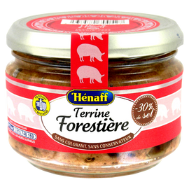 Terrine forestière HENAFF, bocal de 180g