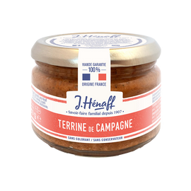 Pâté de campagne traditionnel HENAFF, boîte de 80g