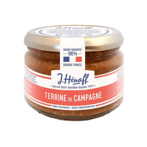 Pâté de campagne traditionnel HENAFF, boîte de 80g
