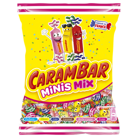 Bonbons Mini Mix CARAMBAR - Sachet de 220g