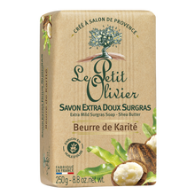 Savon extra doux au karité LE PETIT OLIVIER, 250g