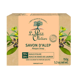 Savon solide d'ALEP LE PETIT OLIVIER 150G