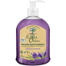 Savon liquide de Marseille lavande LE PETIT OLIVIER, 300ml