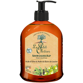 Savon d'Alep liquide LE PETIT OLIVIER, 300ml