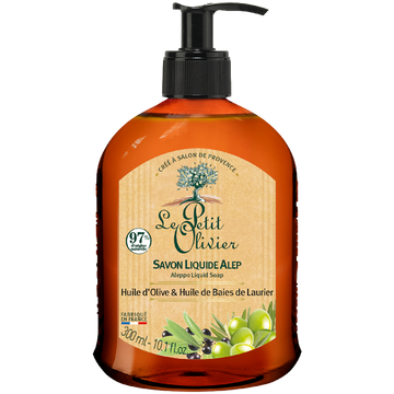 Savon d'Alep liquide LE PETIT OLIVIER, 300ml