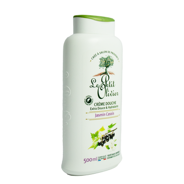 Crème douche Jasmin Cassis LE PETIT OLIVIER 500ml