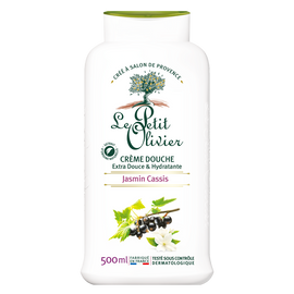 Crème douche Jasmin Cassis LE PETIT OLIVIER 500ml