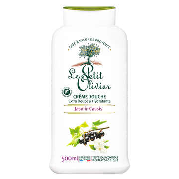 Crème douche Jasmin Cassis LE PETIT OLIVIER 500ml