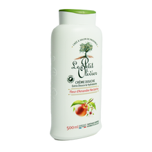 Crème douche Fleur d'Amandier, Nectarine PETIT OLIVIER 500ml