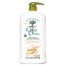 Crème douche extra douce au lait d'avoine LE PETIT OLIVIER 750ml