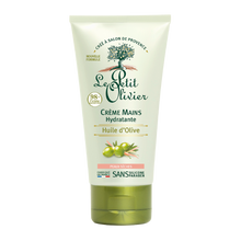 Crème hydratante pour les mains à l'huile d'olive pour les peauxsèches LE PETIT OLIVIER, tube de 75ml