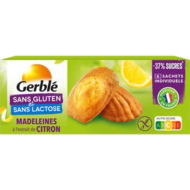 Madeleine  Citron Sans Gluten GERBLE  -  180  g