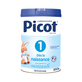 Lait infantile PICOT laboratoires 1er âge dés la naissance 850g