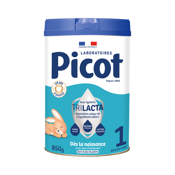 PICOT - Lait infantile 1er âge, de 0 à 6 mois - 850g
