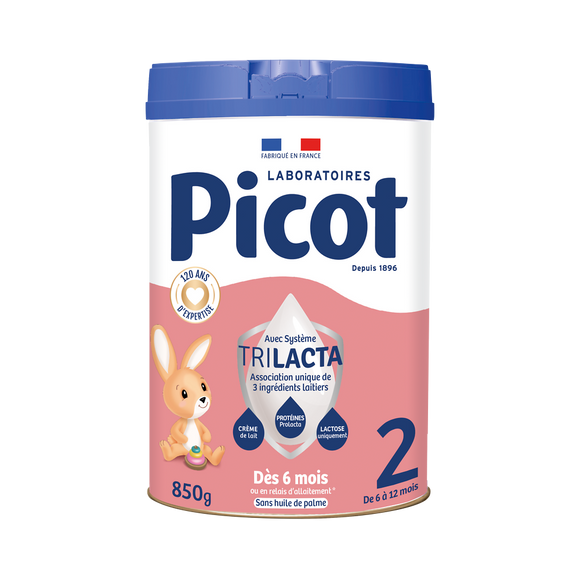 PICOT PICOT 2 - Lait infantile 2ème âge, de 6 à 12 mois - 850g