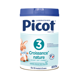 Lait infantile PICOT laboratoires croissance nature 3 850g