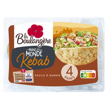 Pain kebab LA BOULANGERE - x4 - 320g