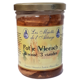 Pot'je vleesch désossé 3 viandes, 750g