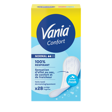 Protège-slips confort+ normal fresh Kotydia VANIA , x28