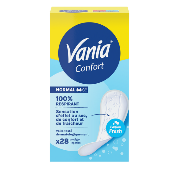 Protège-slips confort+ normal fresh Kotydia VANIA , x28