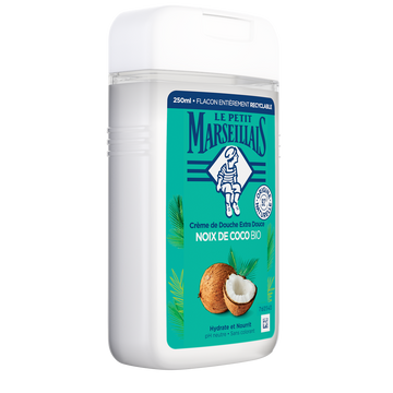 Gel douche parfum coco LE PETIT MARSEILLAIS, 250ml