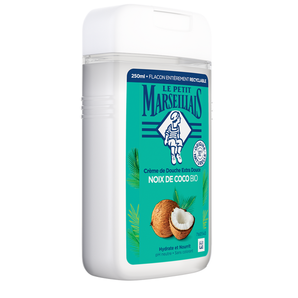 Gel douche parfum coco LE PETIT MARSEILLAIS, 250ml